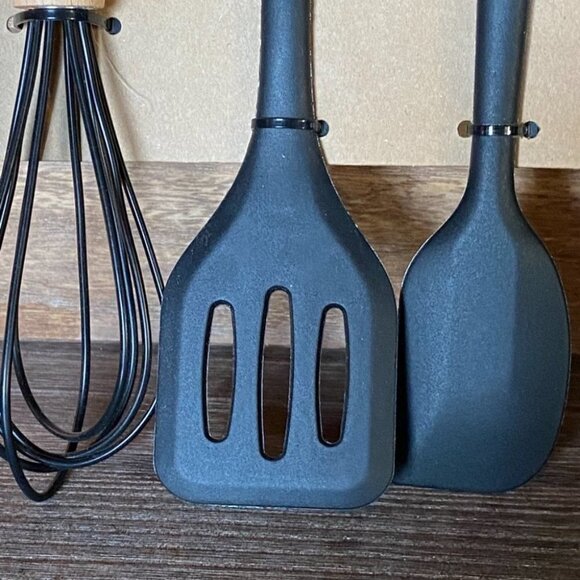 NEW - Rae Dunn - 3 piece SET - CUTE Mini Gadgets/Utensils SET - WHIP, FLIP, MIX - Picture 3 of 5